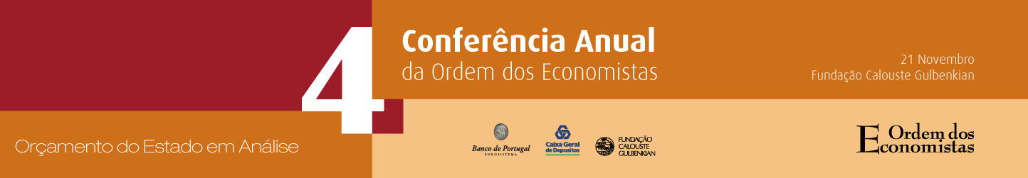 IV Conferência Anual da Ordem dos Economistas banner